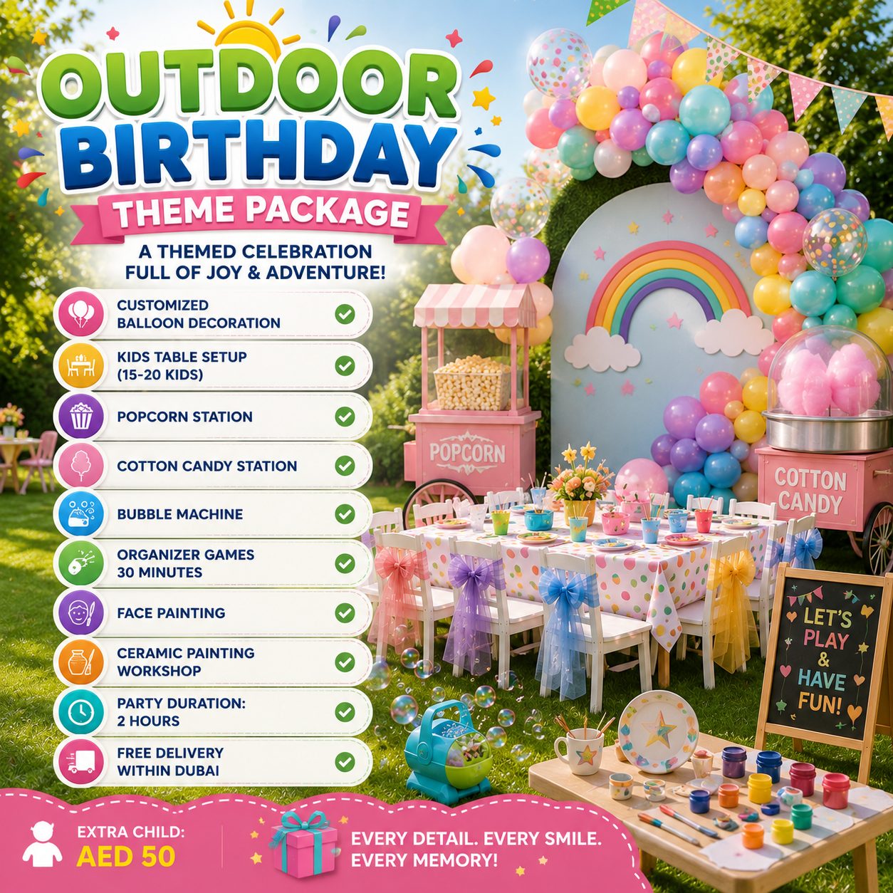 Bouncy Castle Birthday Party Ideas for Dubai Kids